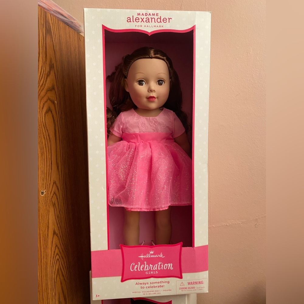 New Madame Alexander for Hallmark 18” Doll
